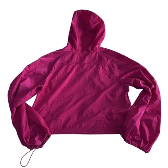 (4) NWT $128 Lululemon‎ Scuba Cropped Anorak Pink Dragonfruit - Picture 7 of 9